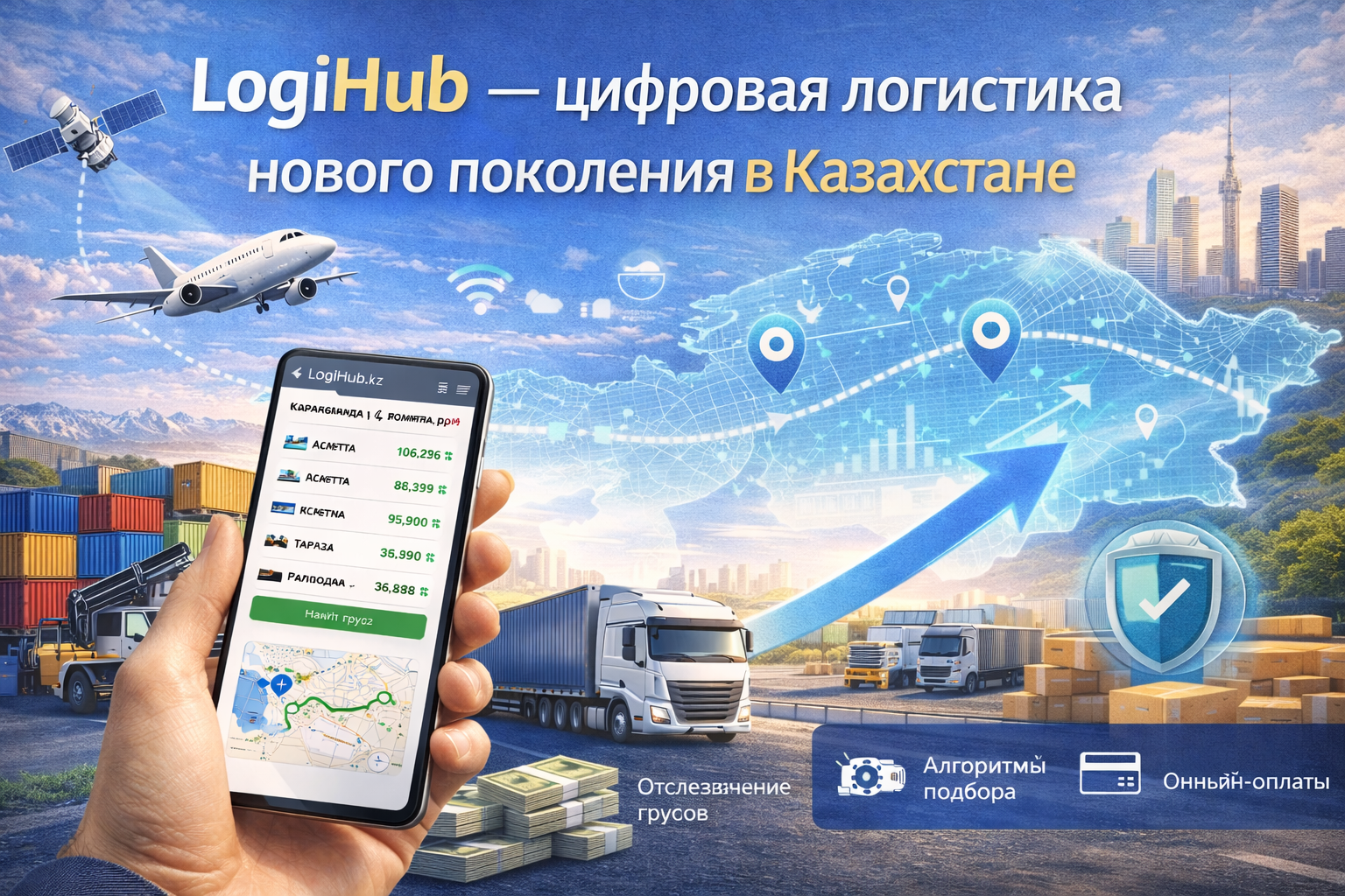 LogiHub — цифровая логистика нового поколения в Казахстане